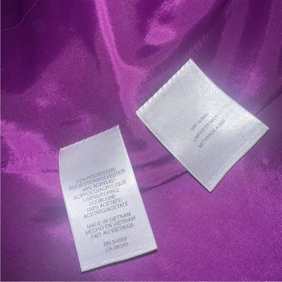 Annie Klein- Magenta blazer jacket - Picture 7 of 8